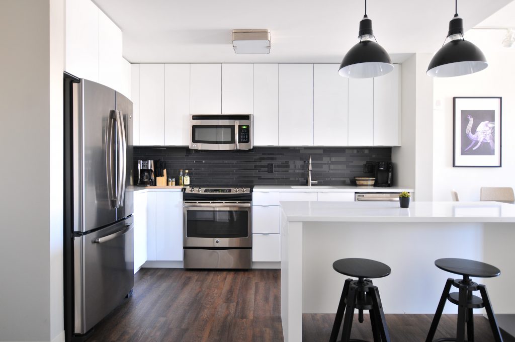 First Home Buyer House and Land Packages - white kitchen with modern appliances